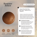 Desert Rose – Red Clay Sphere Soap | Floral & Cacao Butter Infusion 7
