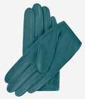 Alessa (sage) - Classic Italian lambskin leather driving gloves 2