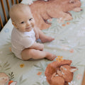 Enchanted Meadow Standard Size Crib Sheet 6