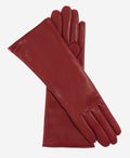 Camilla (claret) - Italian "4 button length" cashmere lined leather gloves 1