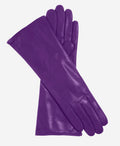 Camilla (grape) - Italian "4 button length" cashmere lined leather gloves 1