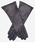 Camilla (navy) - Italian "4 button length" cashmere lined leather gloves 1