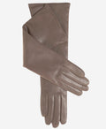 Leonora (taupe) - Italian "8 Button Length" Cashmere Lined Leather Gloves 1