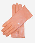 FC04 (pink) - Women's Italian cashmere lined leather gloves 1
