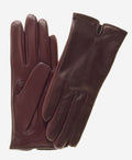 FC34 (xb) - Women's Italian touchscreen cashmere lined leather gloves 1