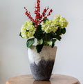 Hand-Felted Woven Wool Table Vase 5