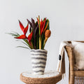 Hand-Felted Woven Wool Table Vase 4