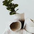 Hand-Felted Woven Wool Table Vase 6