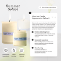 Flora Iris – Tallow Candle with Orris & Palo Santo | 6 oz 6