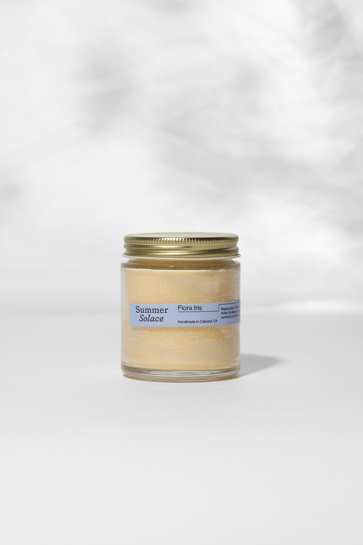 Flora Iris – Travel Candle | Orris Root & Palo Santo