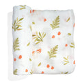 Crib sheet and Swaddle bundle - Enchanted Forest 3