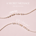 ILY Morse Code Pearl Necklace 3