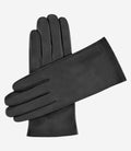 Sofia (grey) - Italian lambskin leather gloves with silk lining 1