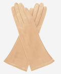 FS01W4 (rosewater) - Italian "4 Button Length" Silk Lined Leather Gloves 1