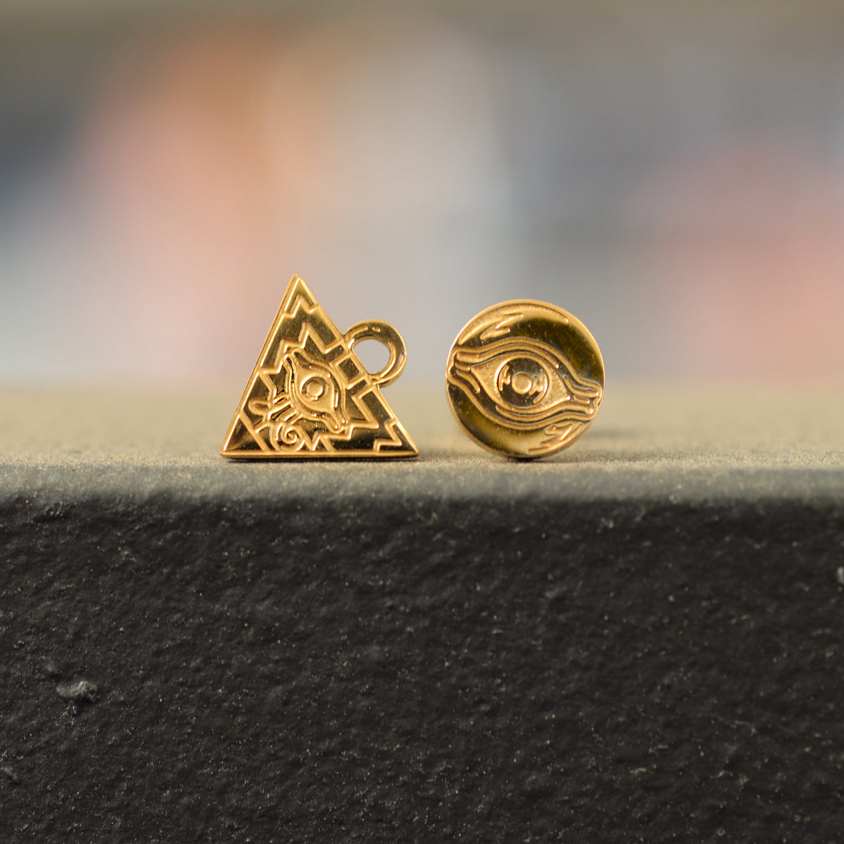 Yu-Gi-Oh!™ Millennium Puzzle Stud Earrings