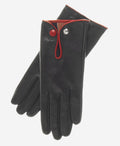 GG4110 (black/red) - Women's Italian casual car gloves 2