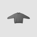 Grey Distress Oversized Sweatshirt 1
