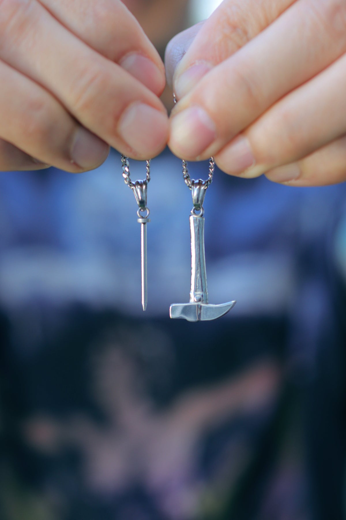 Jujutsu Kaisen™ Nobara's Hammer & Nail Pendant