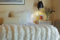 Lambskin Full Striped Blanket 8