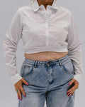 Collared Button Down Halftee 1