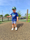 Hunter Green Letter Baseball Hat 5