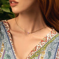 Imagine & Dream Amethyst Evil Eye February Birthstone Necklace 2