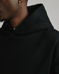 Black Drop Shoulder Hoodie 5