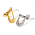 18K Gold-Plated Lyra Organic Ring 3