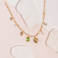 "Green With Envy" Charm Necklace 1