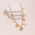 "Cross My Heart" Charm Necklace 1