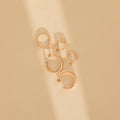 Chunky Rope Hoop Earrings 4