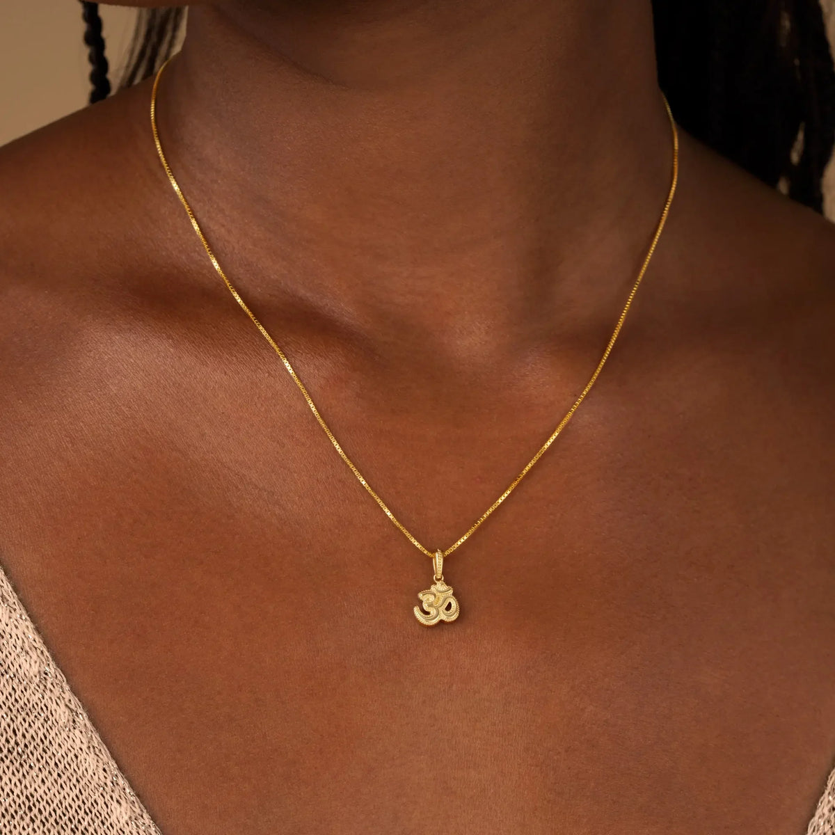 Sacred Resonance Om Harmony Necklace