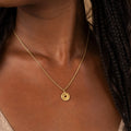 Radiant Fortune Gold Lucky Coin Necklace 2