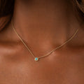 Horizon Spirit Turquoise December Birthstone Gold Necklace 2