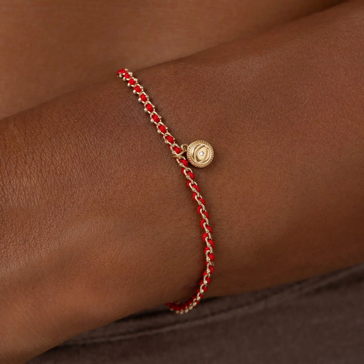 Divine Shield Red String Evil Eye Bracelet