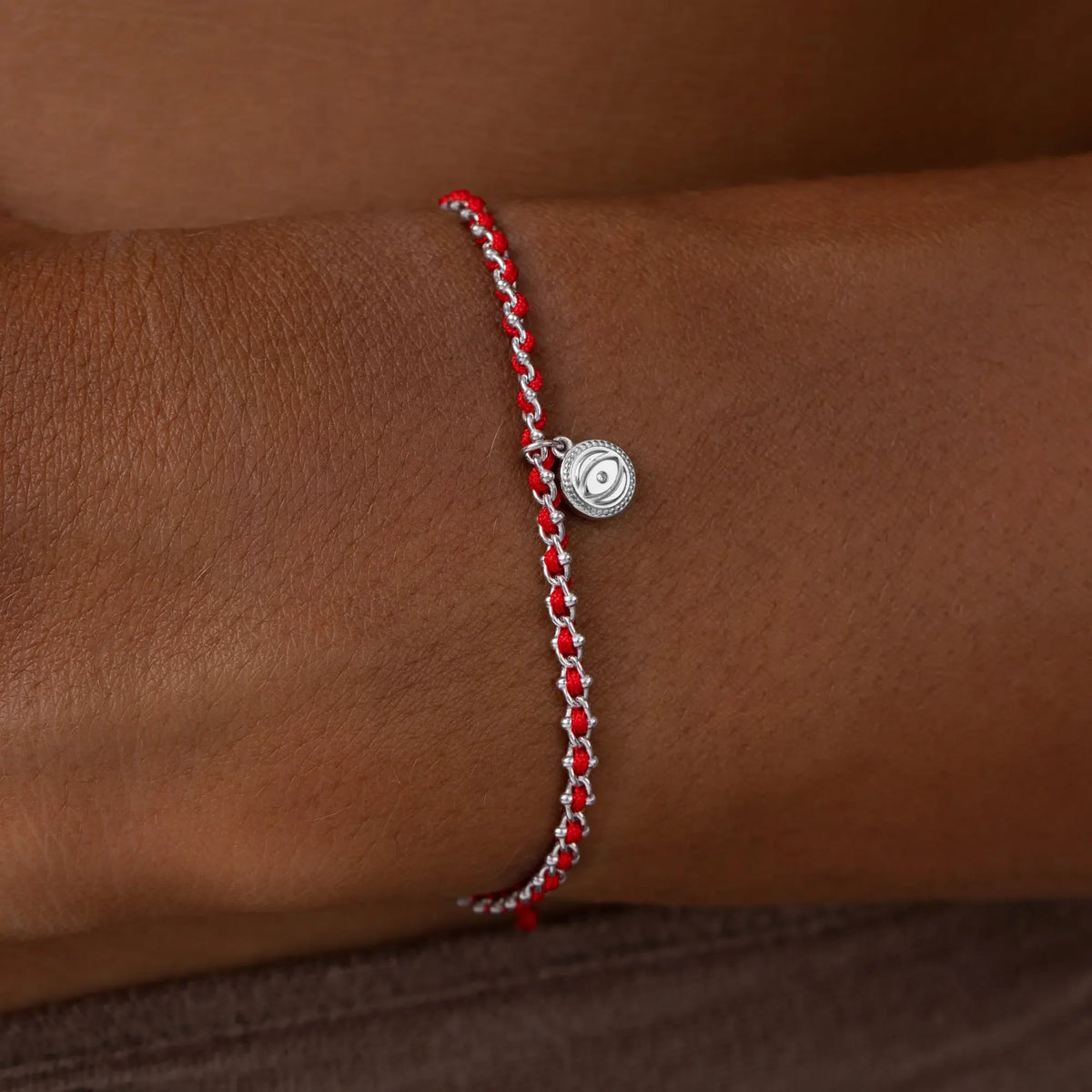 Sacred Vision Red String Evil Eye Bracelet