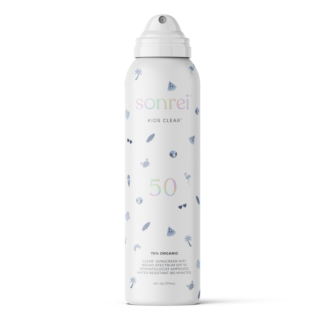 Kids Clear Organic SPF 50 Clear Sunscreen Mist