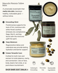 Masculin Féminin Tallow Balm – Frankincense, Patchouli & Hinoki Wood 7