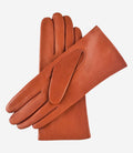 Isabella (terra cotta) - Italian lambskin leather gloves with cashmere lining 2
