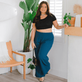 Pacific Wide Leg Cotton Pants 7