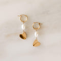 Paper Heart Hoop Earrings 2