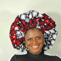 Duma Mbili Large Silk Lined Bonnet 1