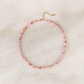 Pink Opal Beaded Necklace 10