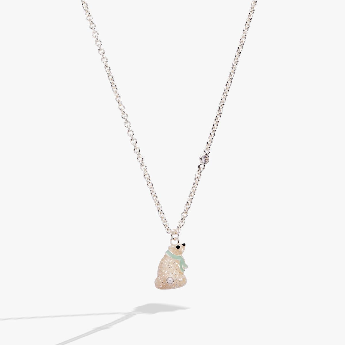 Polar Bear Pendant Necklace