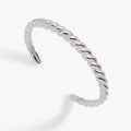 Puffy Rope Texture Cuff Bracelet 3