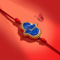 Soul’s Gratitude Hamsa Lapis Lazuli Red String Bracelet 3