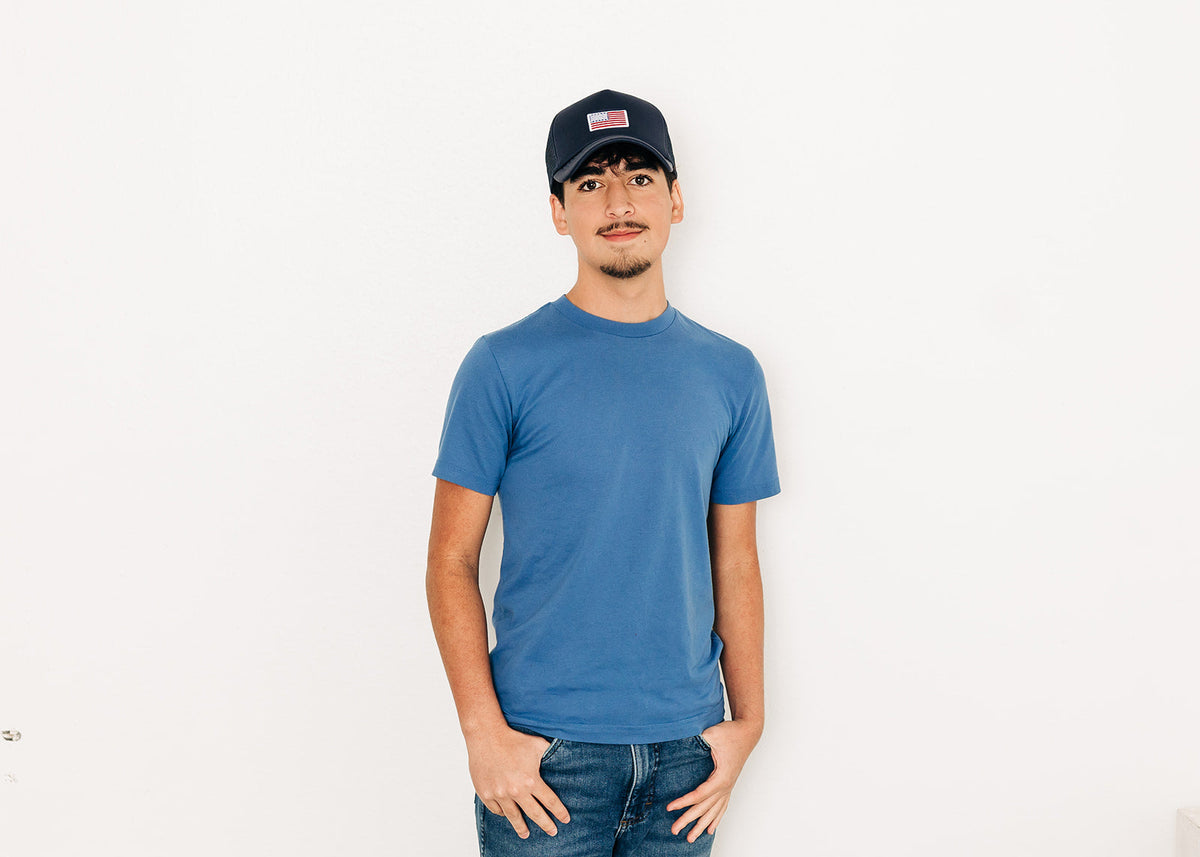 Flag Patch Trucker Hat