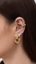 Ribbed Ear Cuff - Image 2