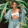 Sage Boyfriend Button Up 3
