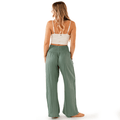 Sage Wide Leg Cotton Pants 3